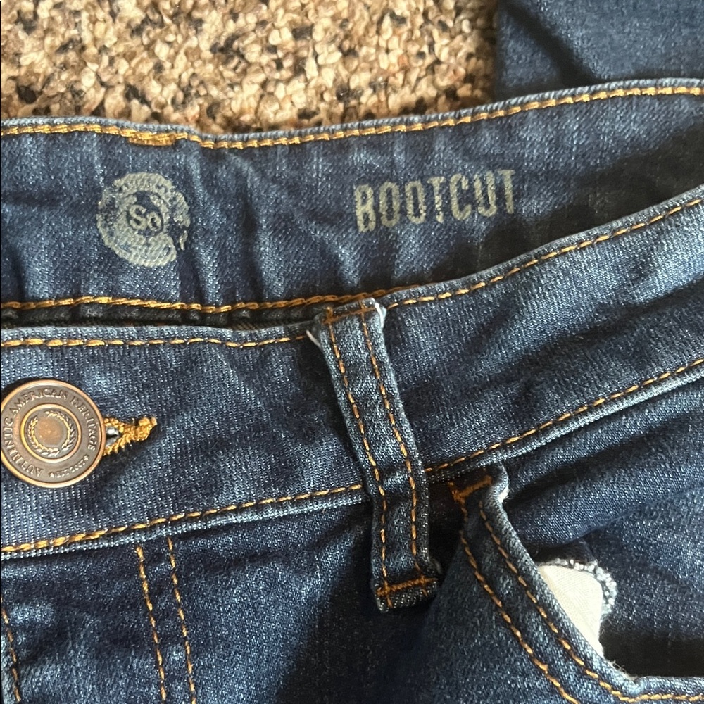 SO Women's Dark Blue Bootcut Jeans